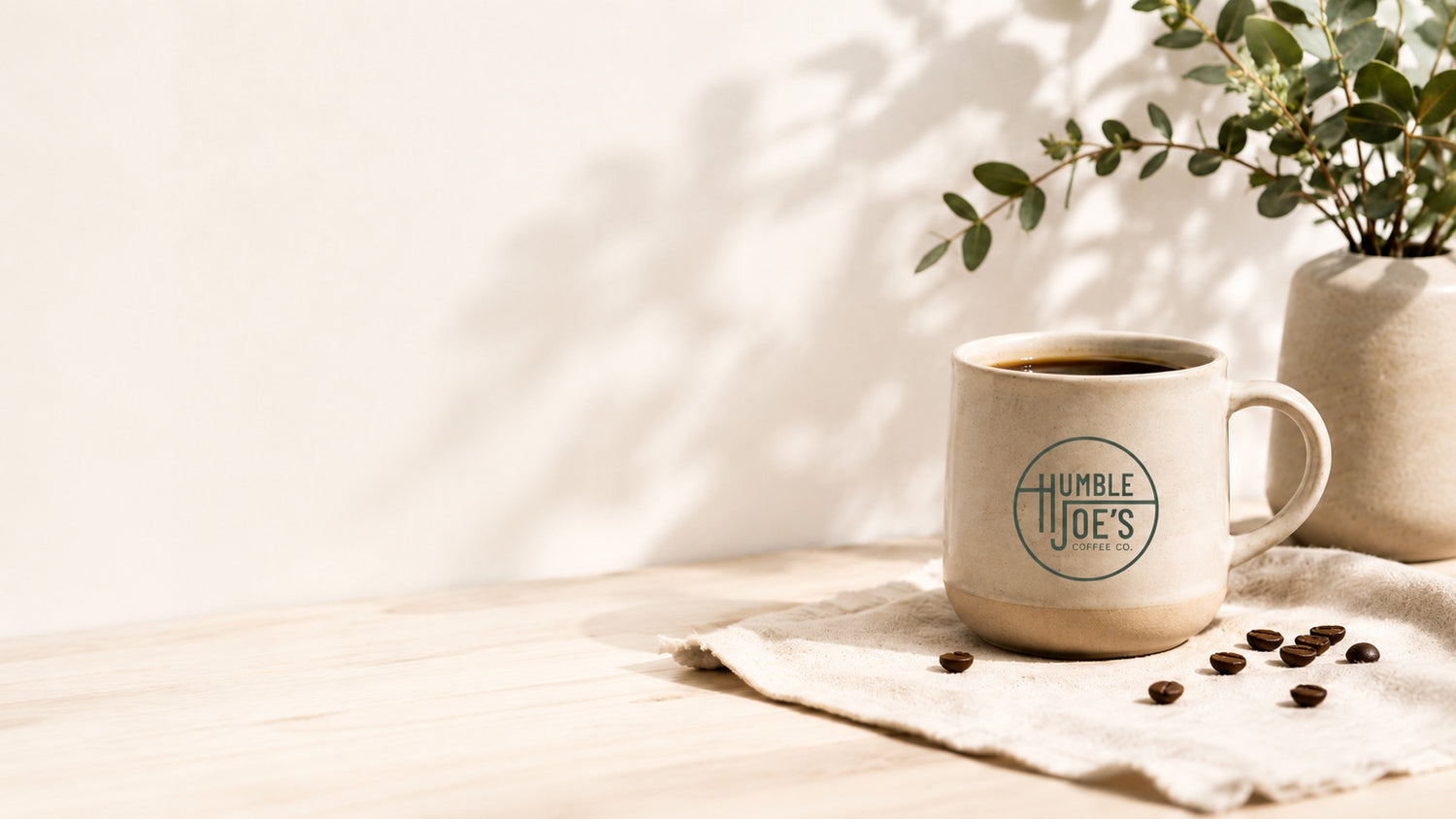 Drink some coffee while you contact us
