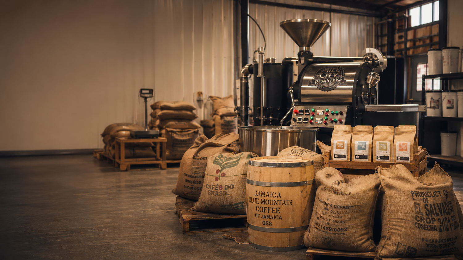 Humble Joes roasting barn